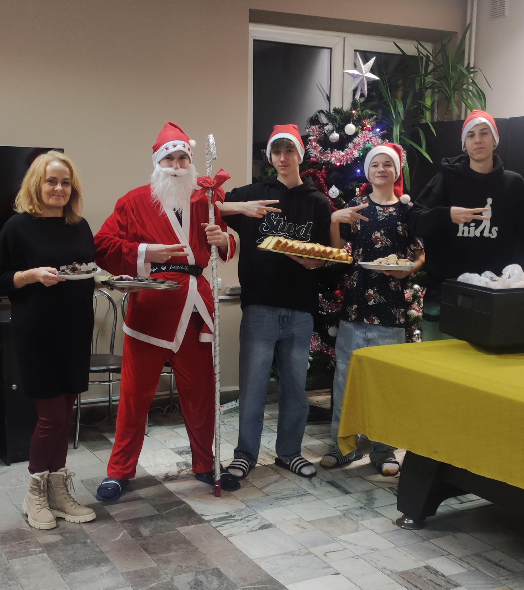 Mikołaj w Bursie Szkolnej w Miechowie!