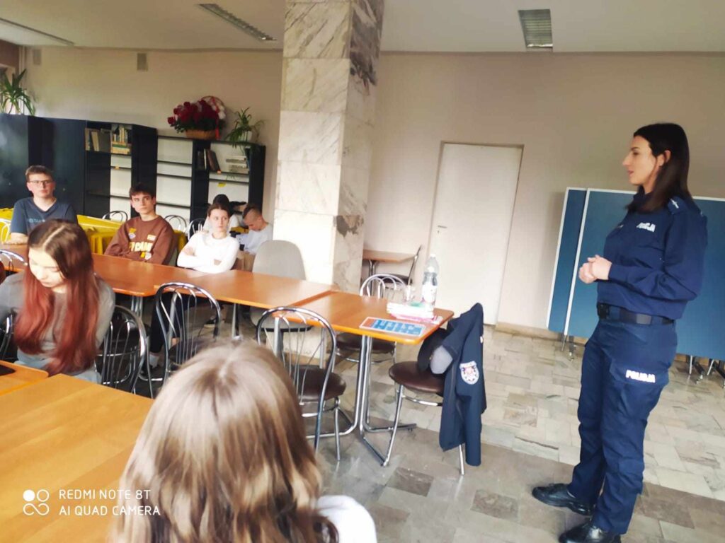 Spotkanie z panią funkcjonariusz