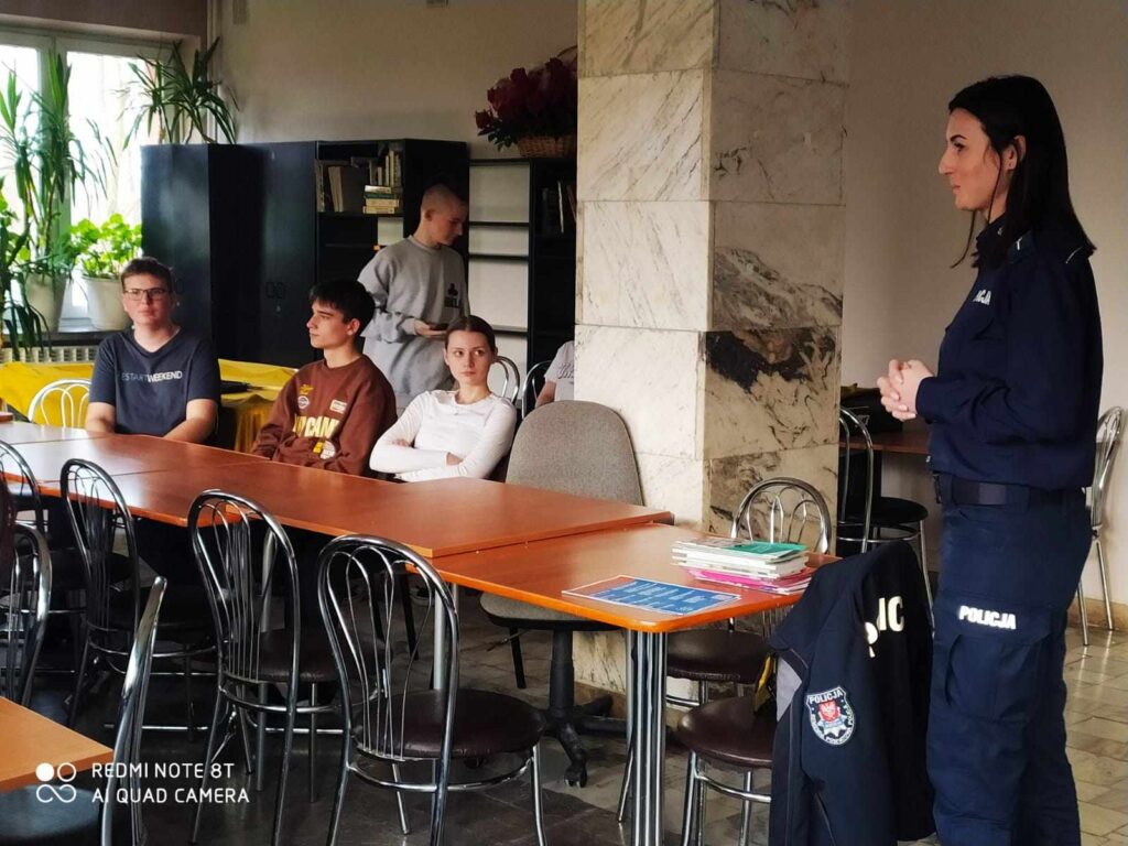 Spotkanie z panią funkcjonariusz