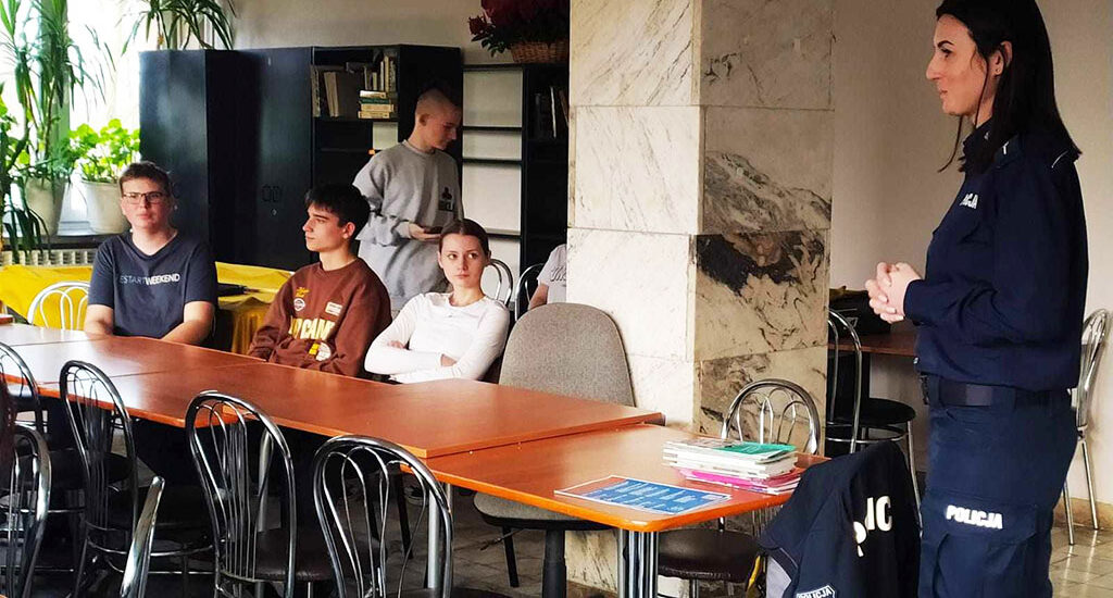 Spotkanie z panią funkcjonariusz