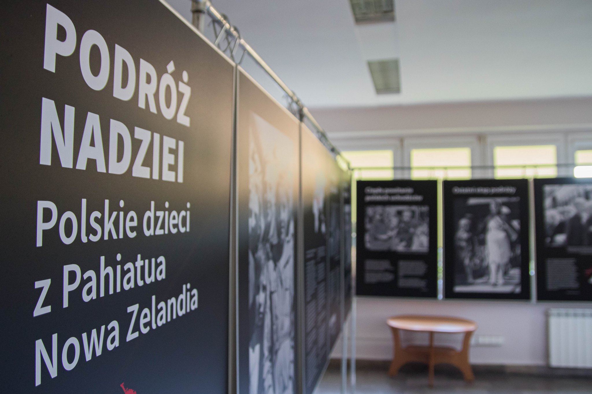 „Podróż nadziei" – wystawa patriotyczna zorganizowana w naszej Bursie