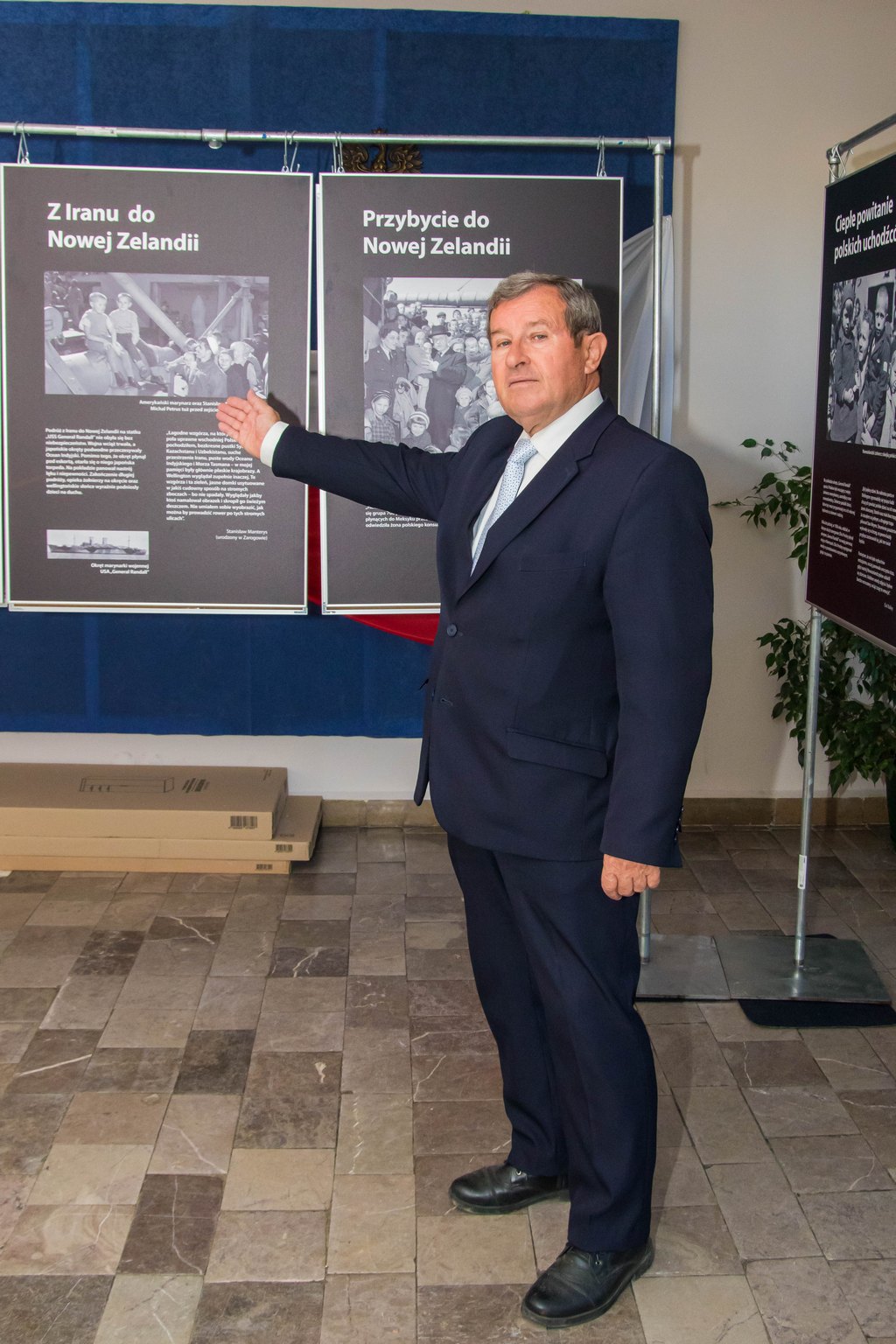 „Podróż nadziei" – wystawa patriotyczna zorganizowana w naszej Bursie