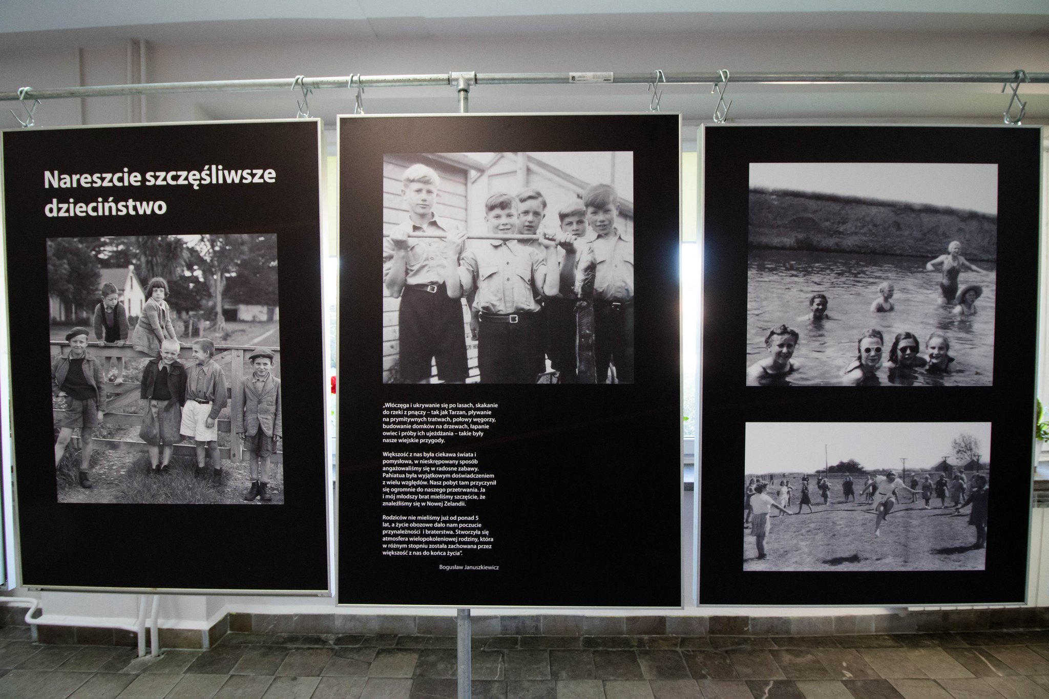 „Podróż nadziei" – wystawa patriotyczna zorganizowana w naszej Bursie