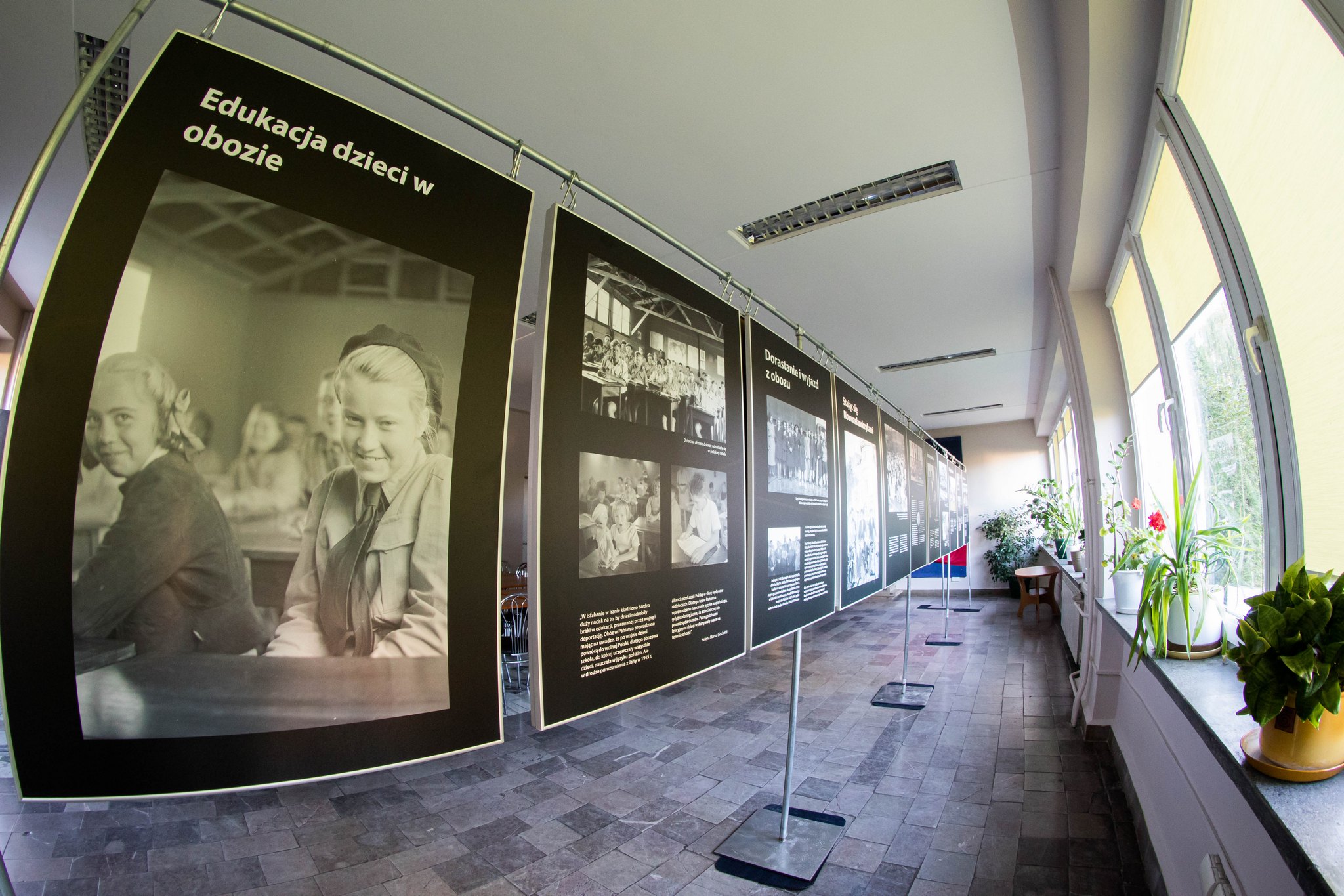 „Podróż nadziei" – wystawa patriotyczna zorganizowana w naszej Bursie