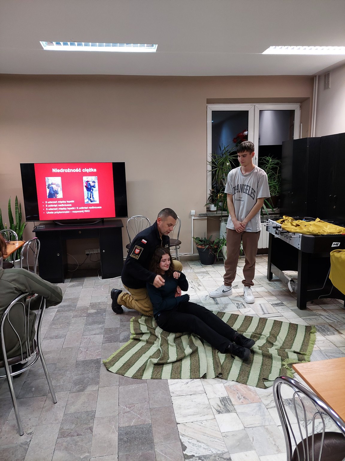 Zajęcia szkoleniowe z udzielania pierwszej pomocy