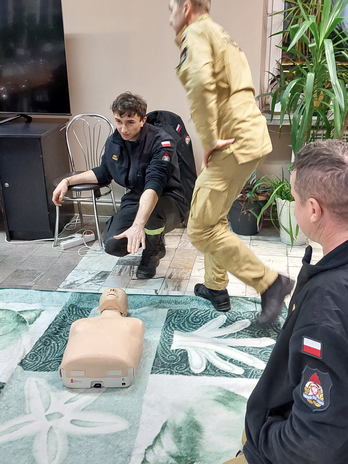 Lekcja Ratowania Życia – Zajęcia ze Strażakami w Bursie Szkolnej