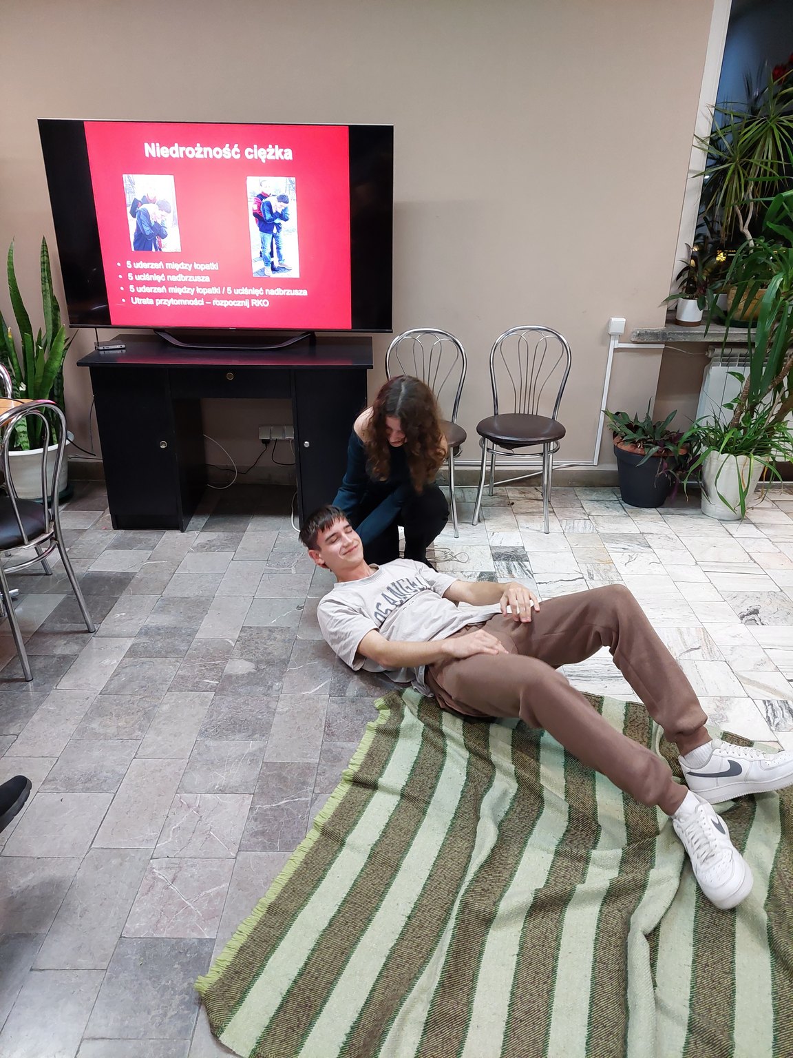 Zajęcia szkoleniowe z udzielania pierwszej pomocy