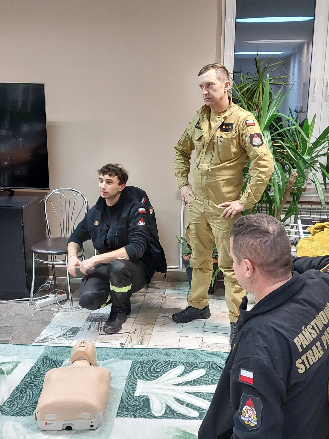 Lekcja Ratowania Życia – Zajęcia ze Strażakami w Bursie Szkolnej