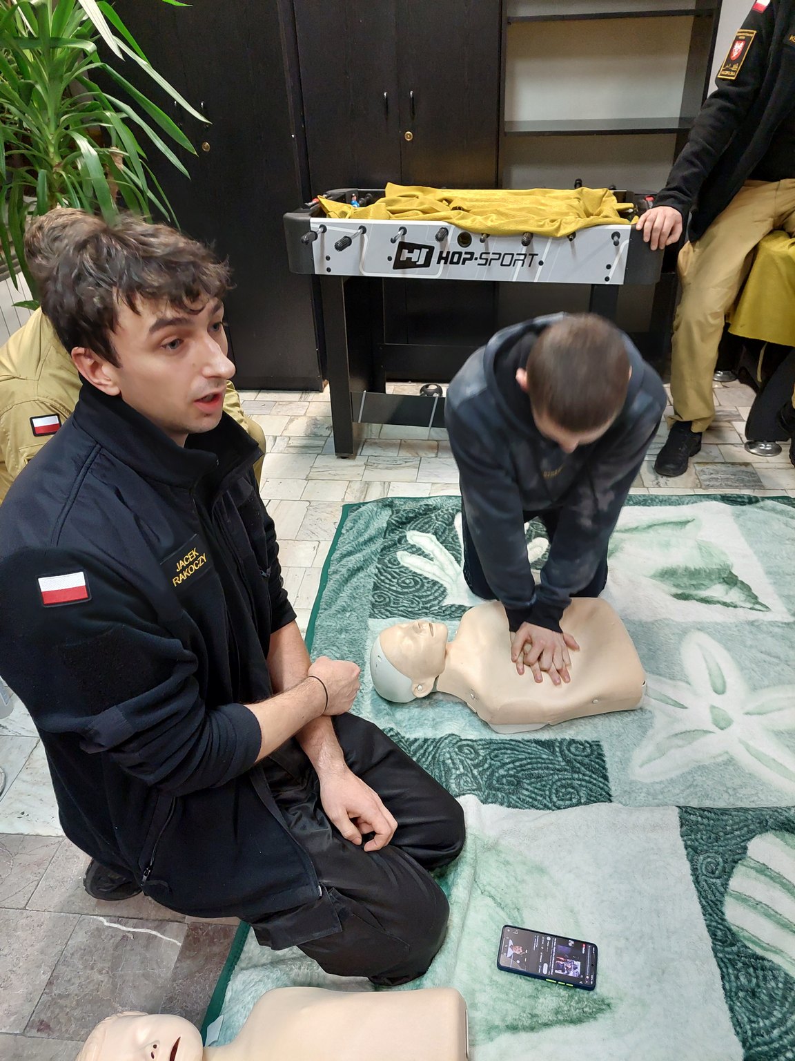 Lekcja Ratowania Życia – Zajęcia ze Strażakami w Bursie Szkolnej