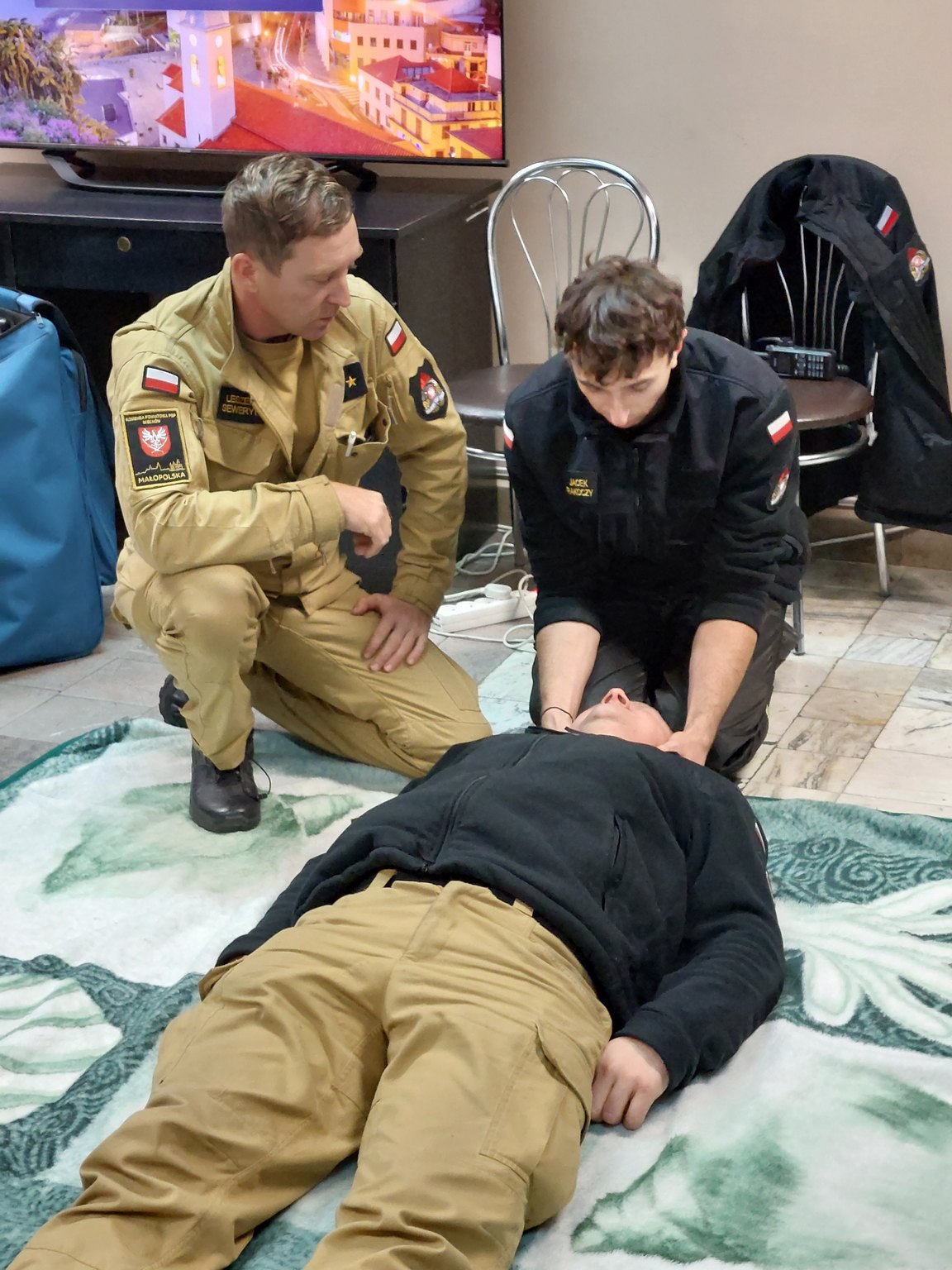 Lekcja Ratowania Życia – Zajęcia ze Strażakami w Bursie Szkolnej