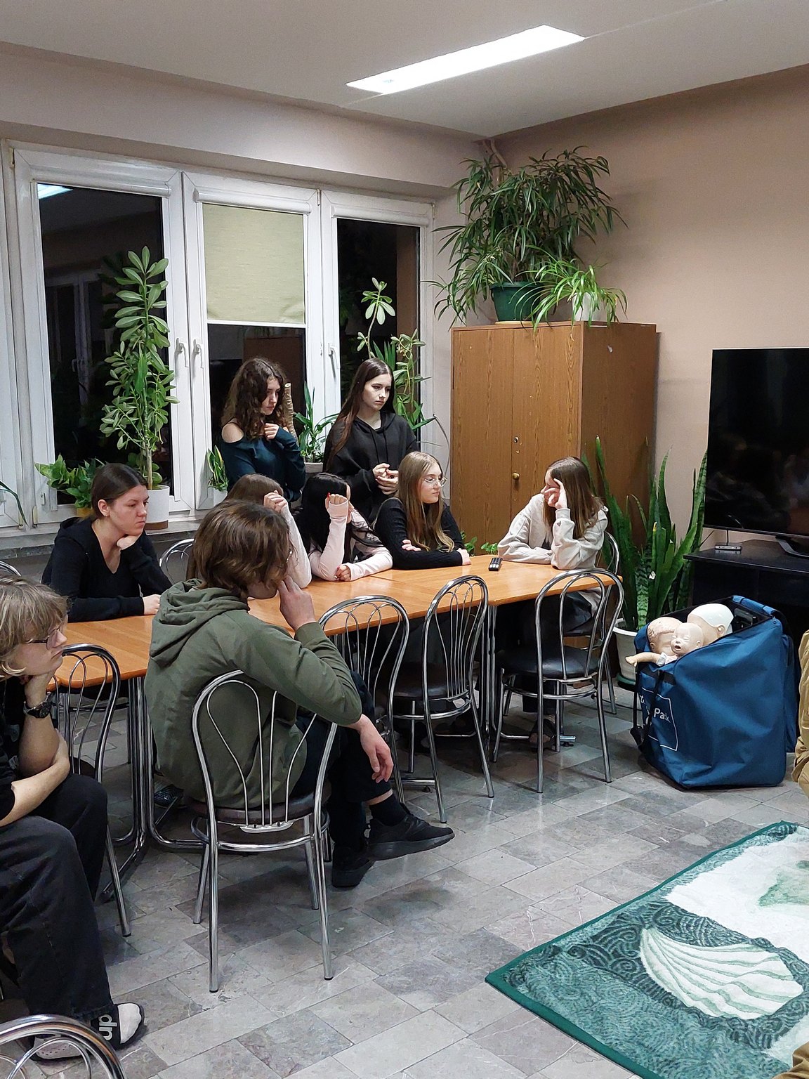 Lekcja Ratowania Życia – Zajęcia ze Strażakami w Bursie Szkolnej