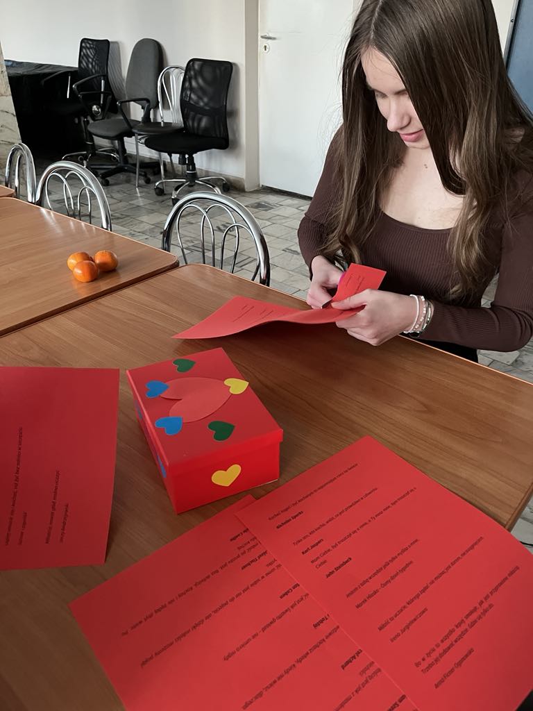 Walentynkowa magia w Bursie Szkolnej