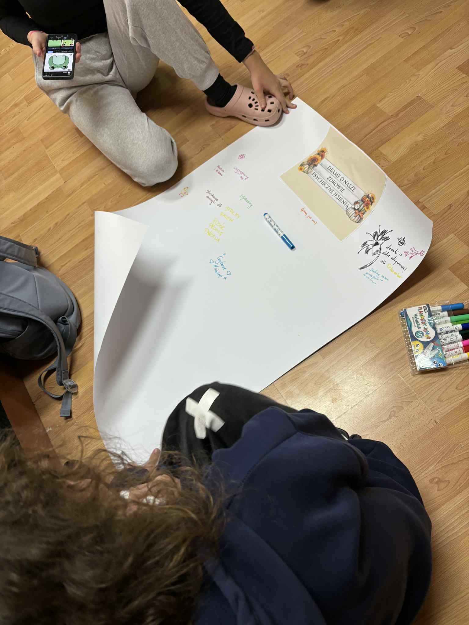 Warsztaty o dobrostanie psychicznym w Bursie