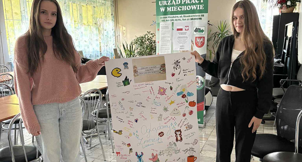 Warsztaty o dobrostanie psychicznym w Bursie