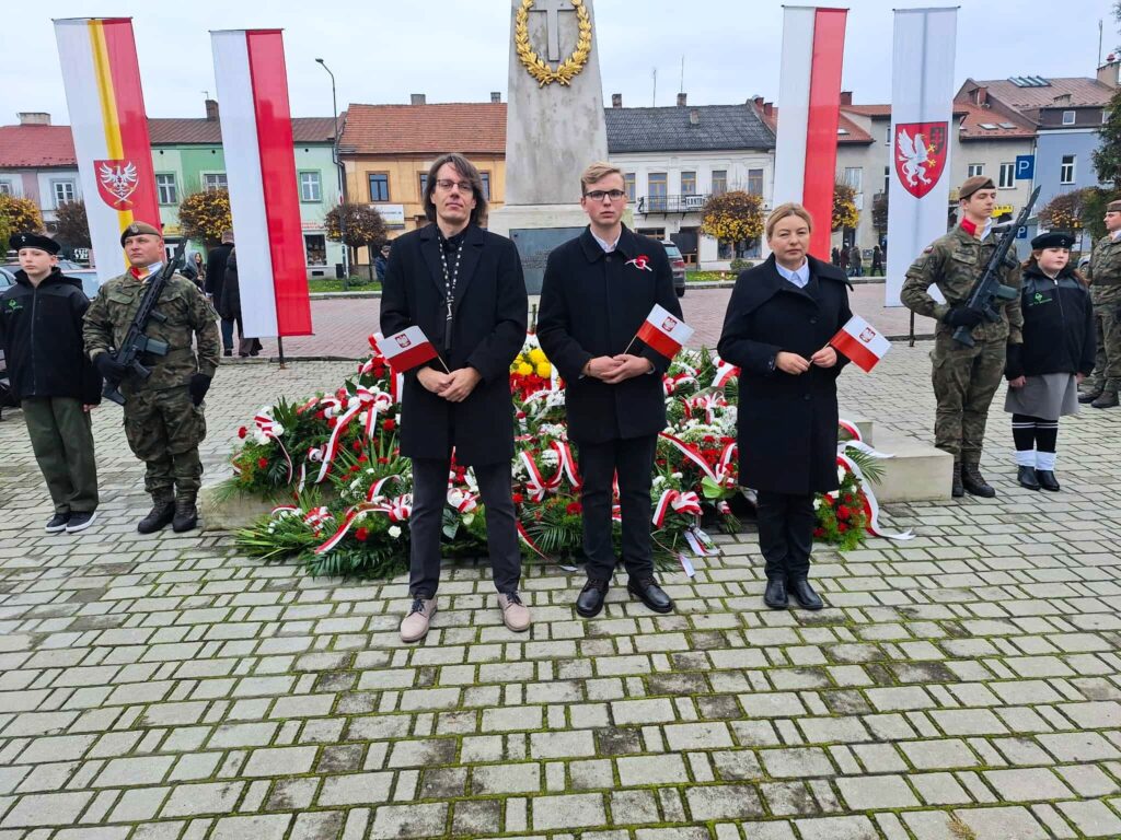 Reprezentacja Bursy na Miechowskich Obchodach Narodowego Święta Niepodległości